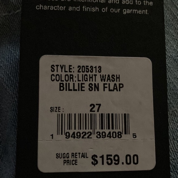 NWT size 27 True Religion jeans - Picture 6 of 6